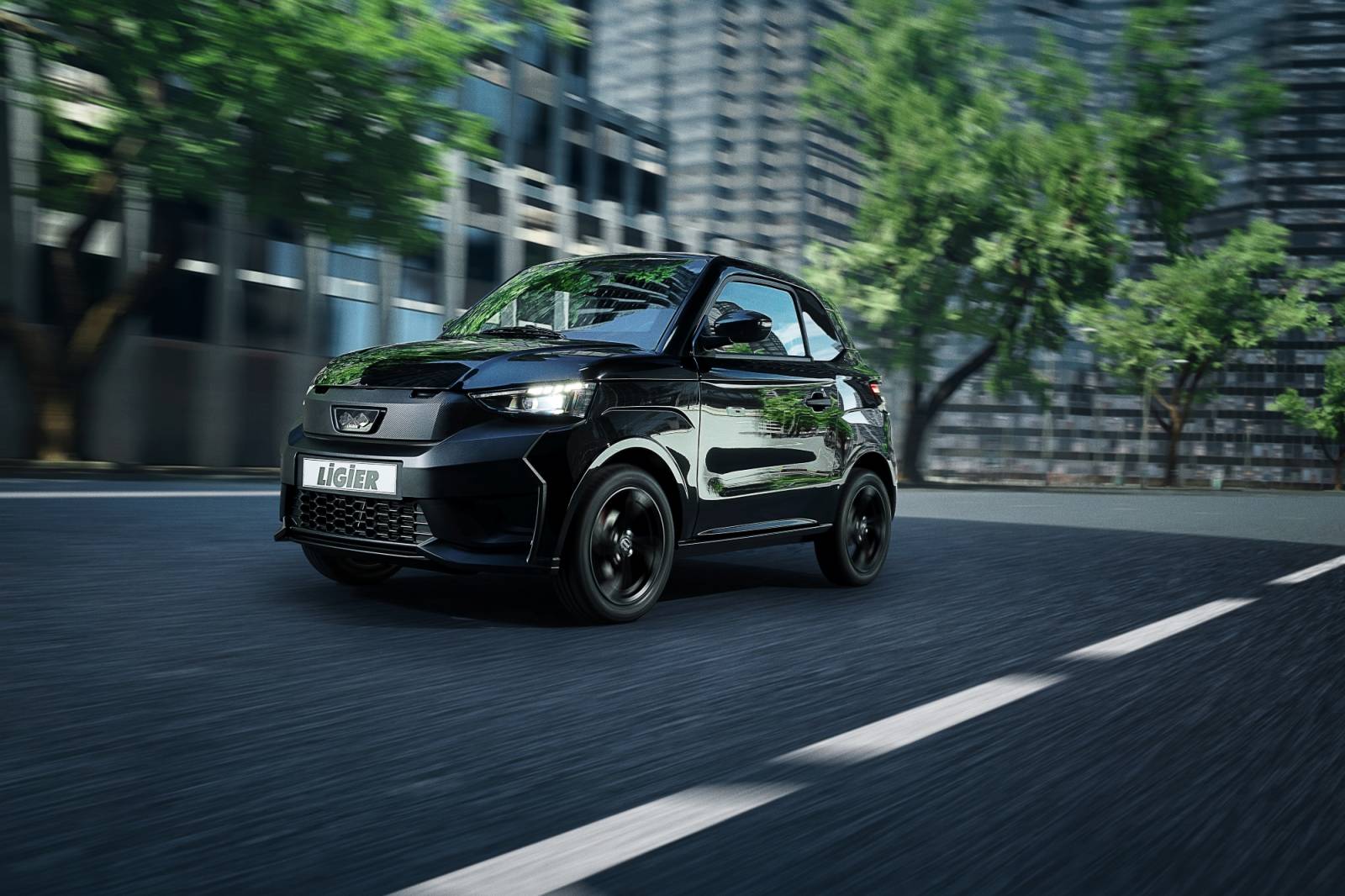 Voiture sans permis Ligier Istres